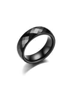 Fashion Diamond Multi-Faceted Men's And Women's Rings Korean Style Popular Couple Rings