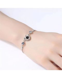 100 Kinds Of Silver Projection Bracelet Women I Love Your Creativity