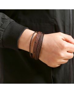 Advanced Multi-layer Alloy Magnetic Snap Bracelet