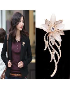 Korean Version Of Ladies Temperament Creative Opal Pin