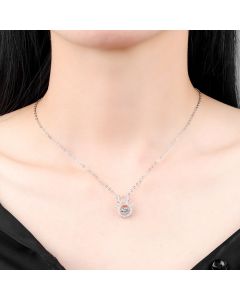The Beating Heart Deer Necklace Girl Has You All The Way