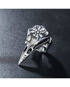 Personalized Vintage Viking Men's Titanium Steel Ring