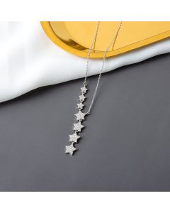 Personality All-Match Star Seven-Star Niche Net Red Necklace Female