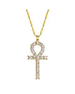 Alloy Fashion Retro Fashion Cross Necklace Pendant