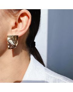 Exaggerated And Personalized Irregular Multi-layer Mirror Earrings