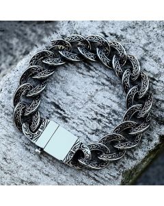 Men's Titanium Stainless Steel Casting Vintage Bracelet