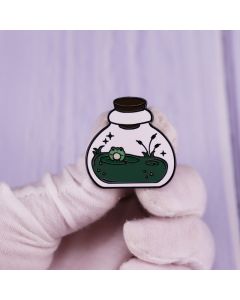 Fashion Creative Cute Cartoon Frog Copper Brooch