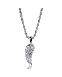European And American Feather Pendant