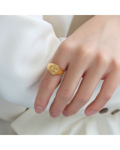 European And American Personality Angel Boy Ring