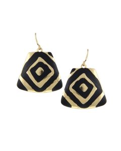 Female Korean Style Simple Design Alloy Geometric Small Earrings