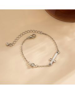 Women's Simple Beaded Chain Bracelet