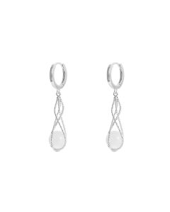New Opal Handmade Ear Buckles Niche Fashion