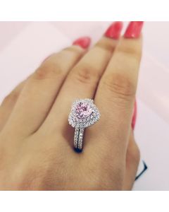 Luxury Fashion Women's Peach Heart Ring