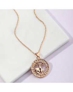 Personality Twelve Constellation Necklace