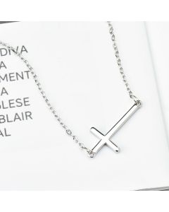 Net Red Street Hip-hop Personality Simple European And American Cross Pendant
