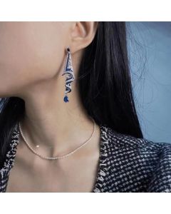 Women's Vintage Satin Style Earrings