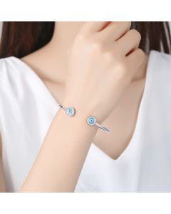 Women's Opening Bracelet Silver Jewelry