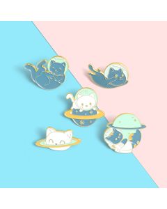 Enamel Paint Dripping Oil Rabbit High-grade Brooch