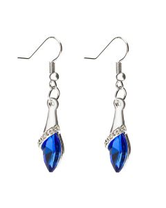 Horse Eye Crystal Stud Earrings