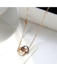 Hollow Flower Necklace Female Clavicle Chain