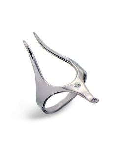 Alloy Puppy Look Ring Creative Bride Engagement