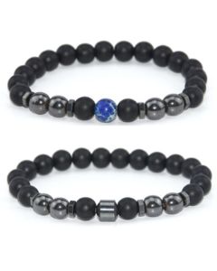 Magnetic Hematite Bracelet Handmade Beads