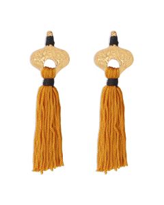 Long Tassel Earrings, Retro Style Stud Earrings For Women