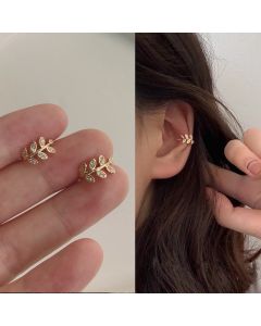 Simple Leaf Ear Bone Clip Without Pierced Ear Clip 1PCS