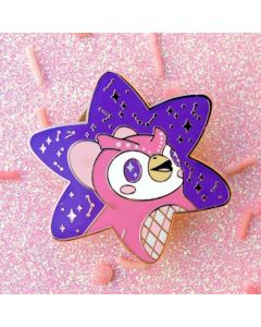Cartoon Owl Brooch Metal Badge