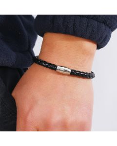 Simple Leather Multi-layer Woven Imitation Cowhide Bracelet