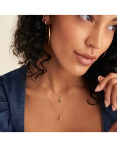 Twelve Birthstone Zirconium Pendant Colorful Color-preserving Female Pendant