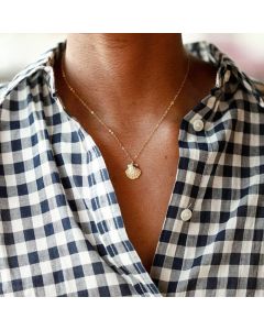 Alloy shell necklace