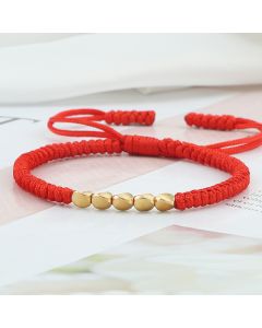 Jewelry Handwoven Nylon Thread Bracelet Alien Shape