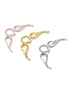 Angel Wing Necklace With Micro Inlaid Pendant