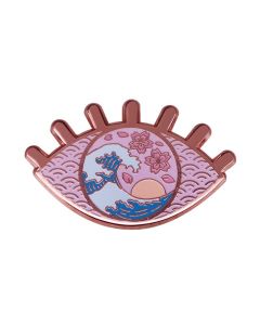 Beautiful Sunset Eye Brooch Kanagawa Surfing