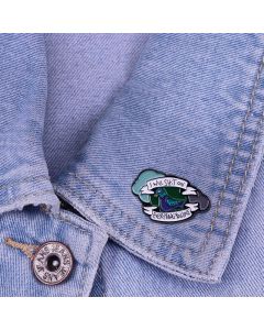 Cute Pigeon Brooch Funny Animal Badge
