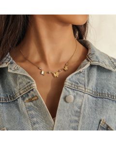 Simple Light Luxury Titanium Steel Clavicle Chain