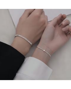 European And American Ins Special-interest Design High-grade Bracelet Suit Stainless Steel