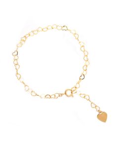Light Luxury Design Heart-to-heart Bracelet