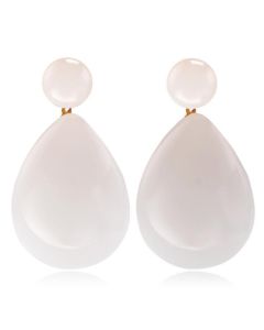 Exaggerated Resin Drop Gemstone  Earrings Female Fashion Bohemia