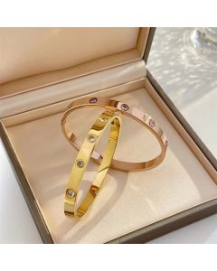 Brick Couple Titanium Steel Bracelet Female