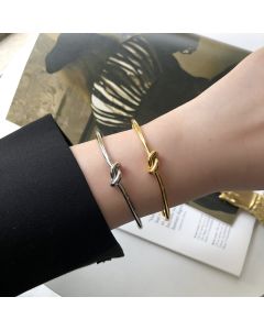 Ins Style Simple Truelove Knot Bends And Hitches Knotted Bracelet