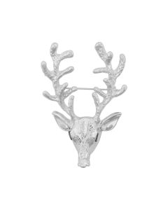 Deer Head Brooch Female Geometric Creative Geometric Fashion Simple Clothing
