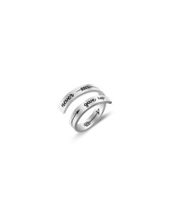 Double-Layer Titanium Steel Ring Adjustable Ring