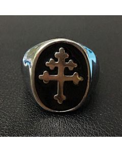 Masonic Titanium Steel Ring European and American Religious Society Titanium Steel Jewelry
