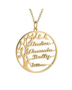 Letter Pendant Necklace Jewelry