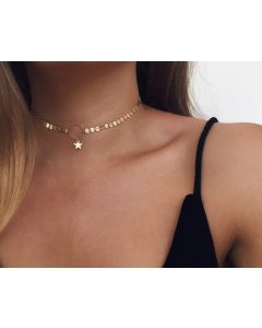 Sparkled Star Necklace