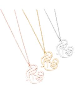 Stethoscope Pendant Heart Shape Pendant Nurse Medical Necklace