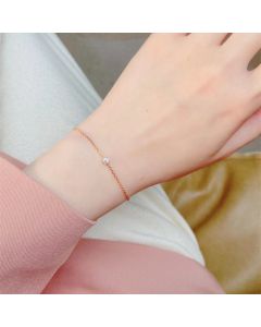 Simple Little Diamond Mini Bracelet