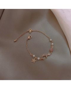Strawberry starmoon bracelet